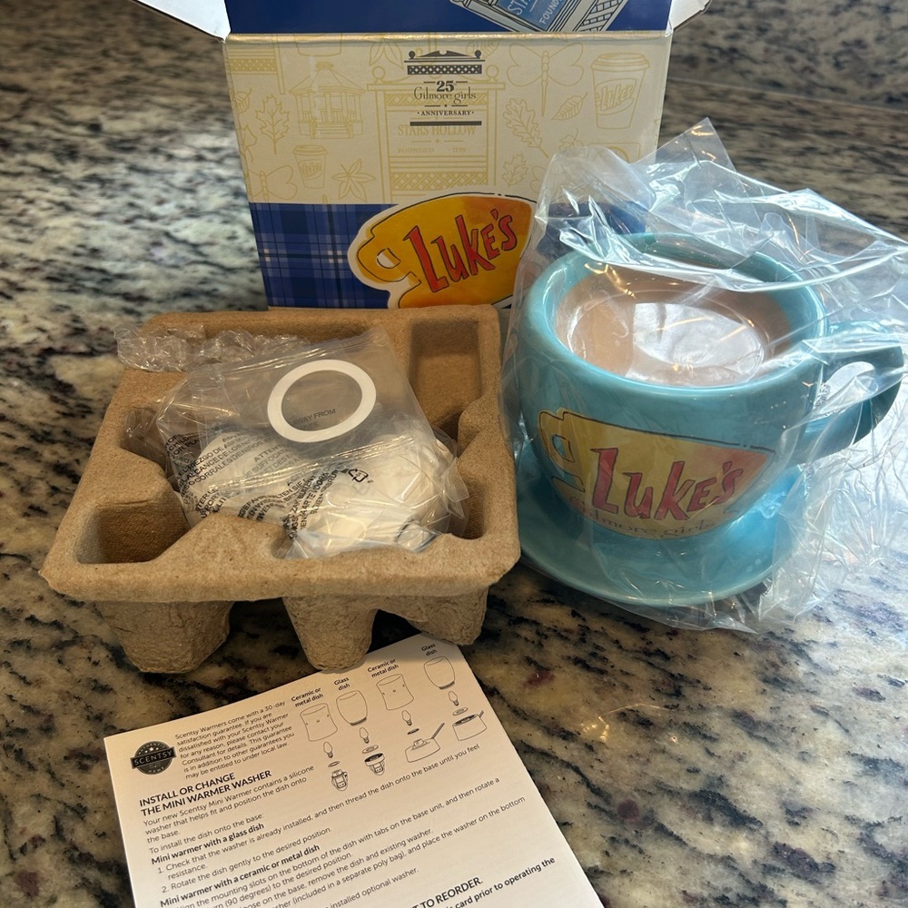 Gilmore Girls Luke's Coffee Mug Mini Scentsy Warmer